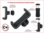 2017 - present Q5/SQ5 Adhesive Mount + Swivel Magnetic & Cradle Holder