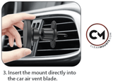 Universal Vent Mount + MagSafe Charging +Swivel Magnetic + Cradle Holder