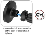Universal Vent Mount + Swivel Magnetic + Cradle Holder