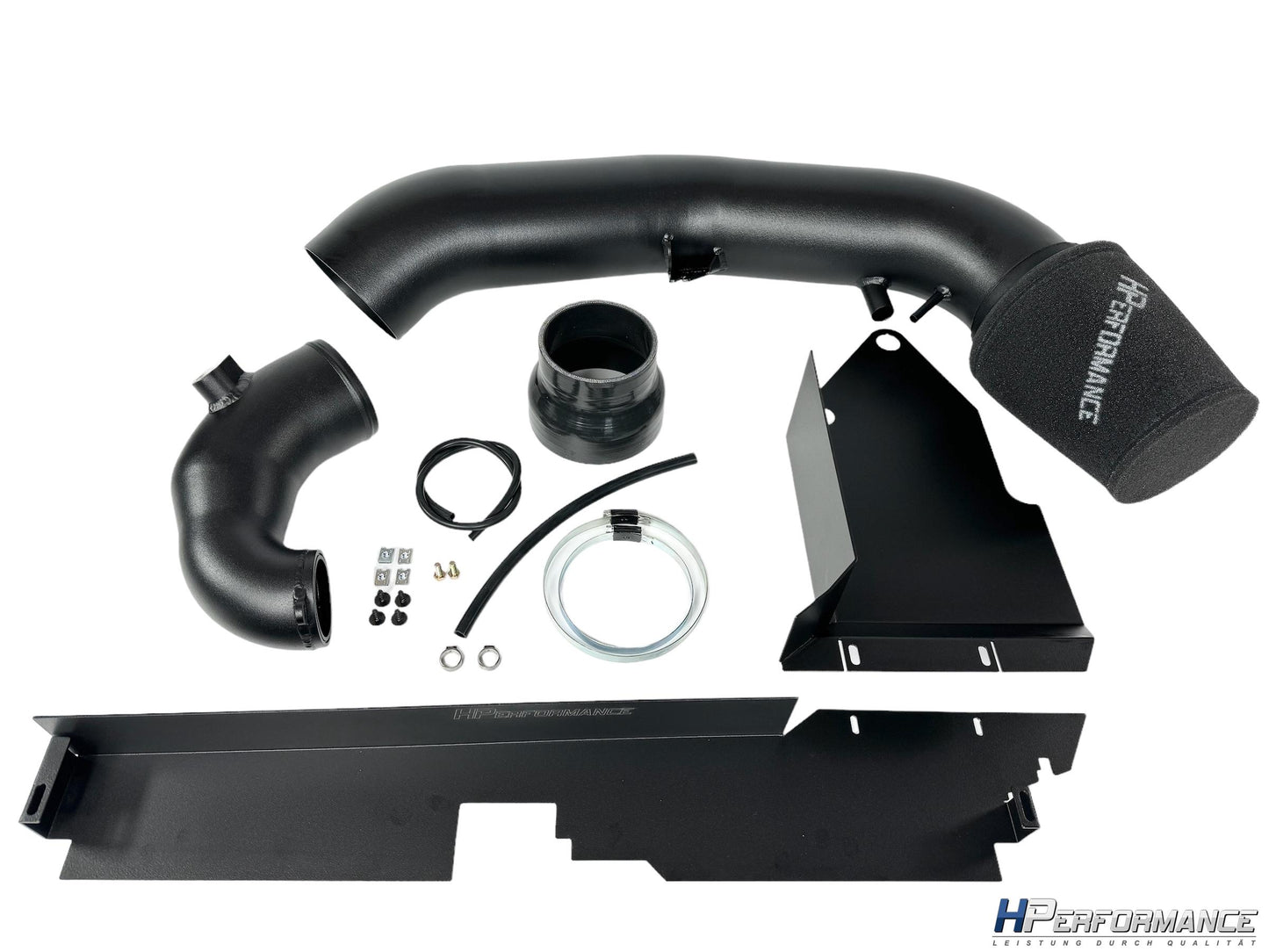 5" / 125mm intake with 4" 100mm turbo inlet / air baffle 2.5 TFSI DAZA DNWA RS3, TTRS