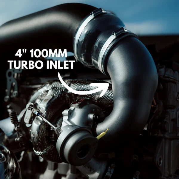 5" / 125mm intake + 4" 100mm turbo inlet - 2.5 TFSI DAZA DNWA RS3, TTRS, RSQ3