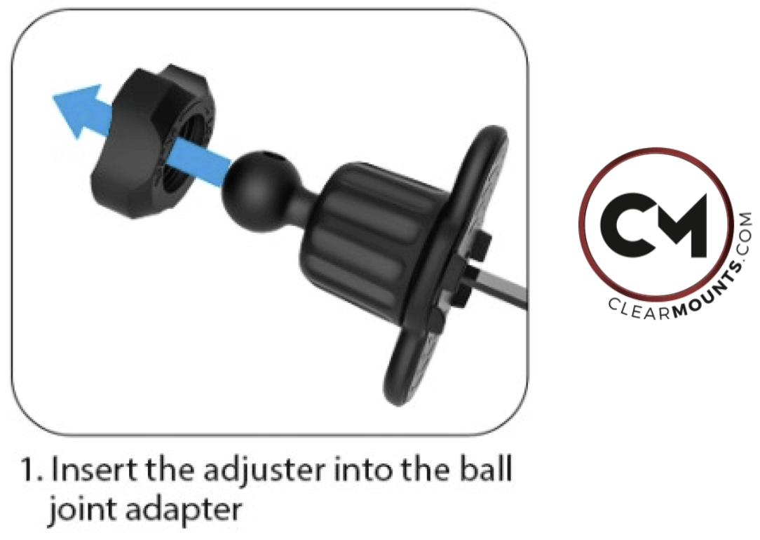Universal Vent Mount + Swivel Magnetic + Cradle Holder