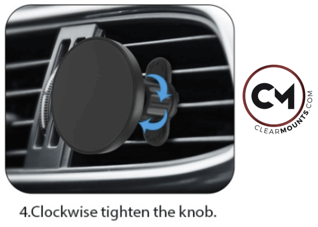 Universal Vent Mount + Swivel Magnetic + Cradle Holder