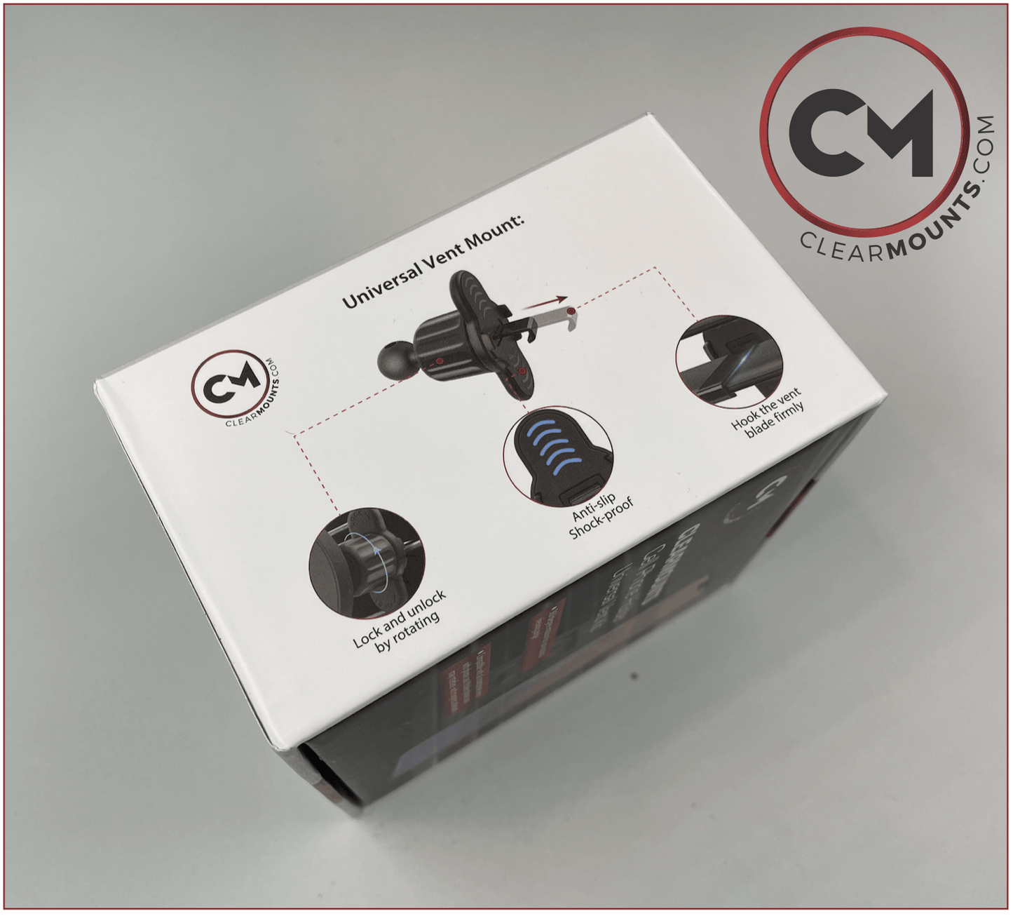 Universal Vent Mount + Swivel Magnetic + Cradle Holder