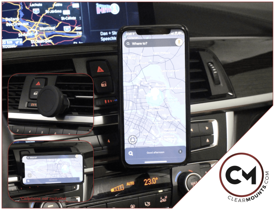 Universal Vent Mount + Swivel Magnetic + Cradle Holder